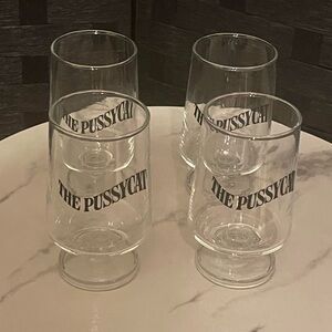 The Pussycat Glasses Gentleman's Club Bar Pedestal Ltd Promo USA 1960’s (4)